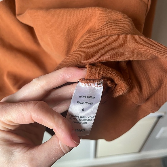 Raising Boys Rust Orange Sweater - Picture 3 of 3